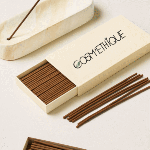 encens dans une boites et quelques uns posé